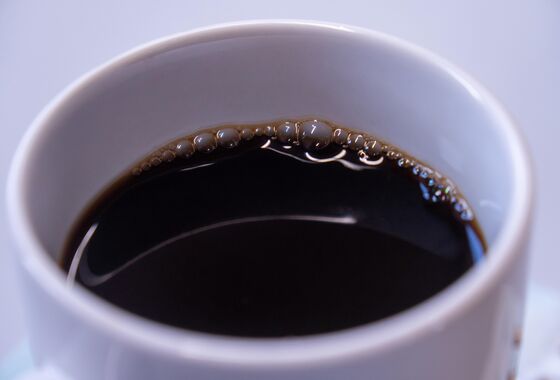 Gefüllte Kaffeetasse